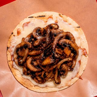 Mushroom Tostada